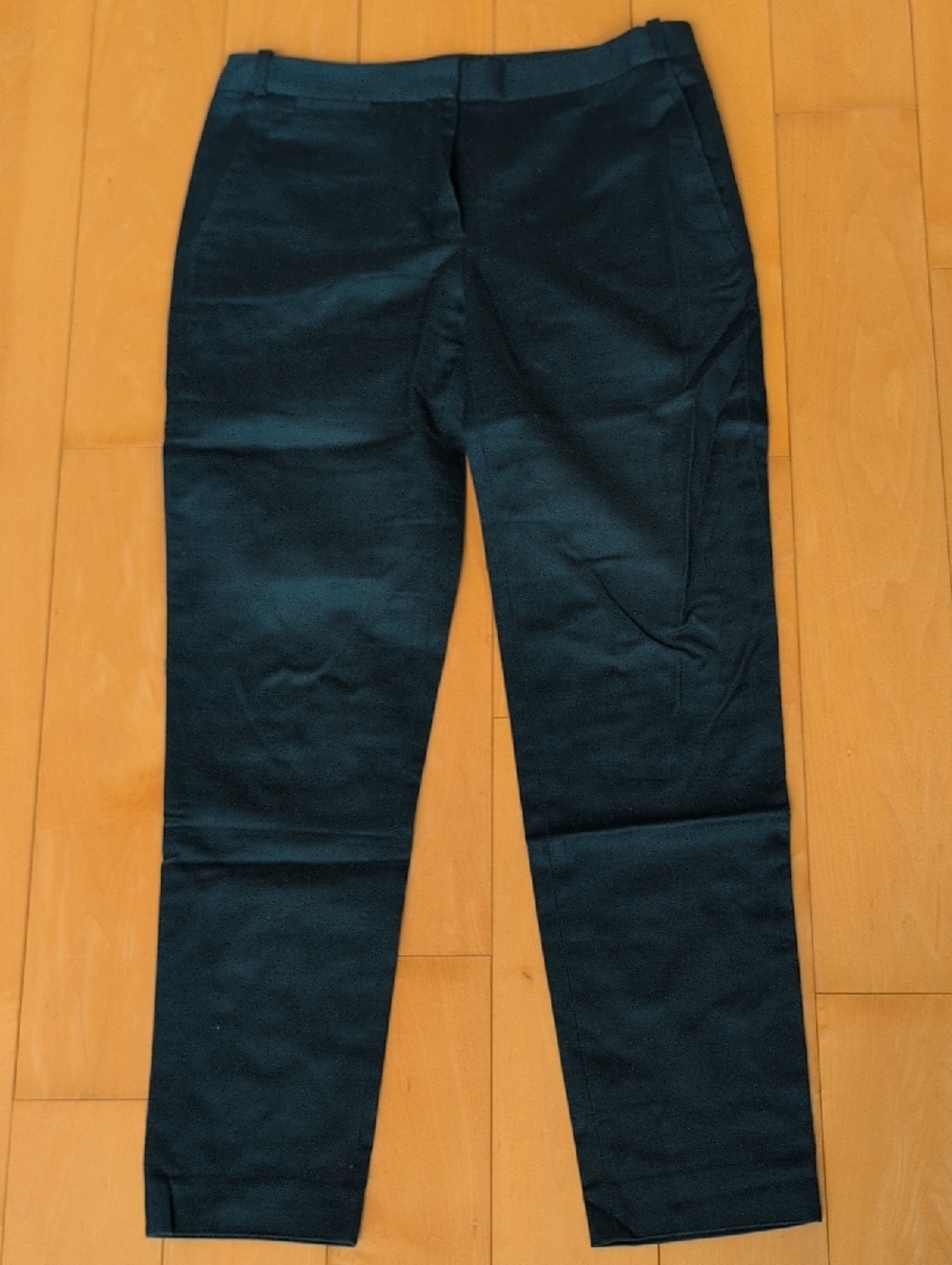 Zara Women's Dark Teal Slim Chinos